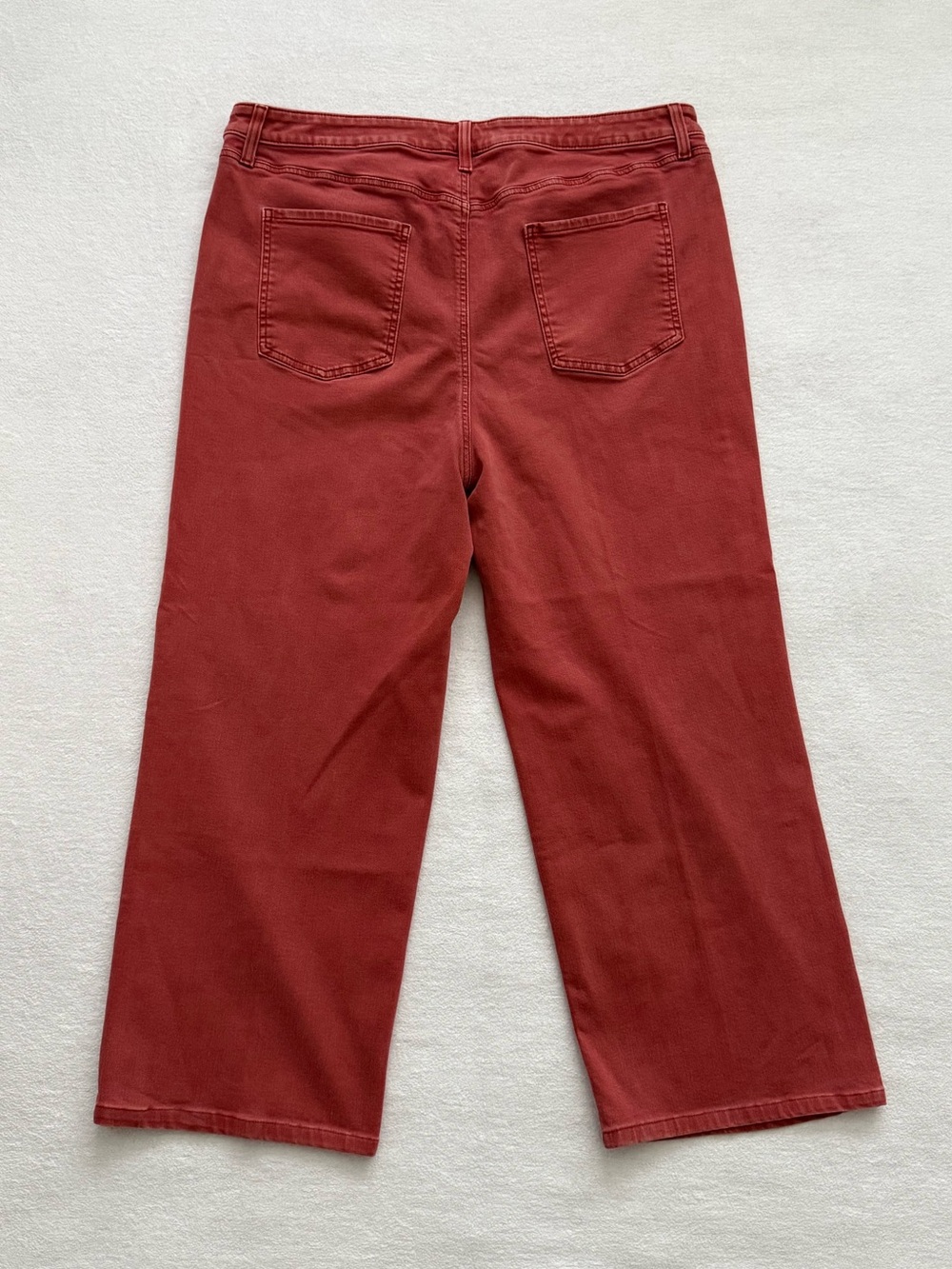 Chico’s High Rise Straight Leg Ankle Jeans Women’s Size 20 Cotton Stretch Denim - Picture 2 of 8